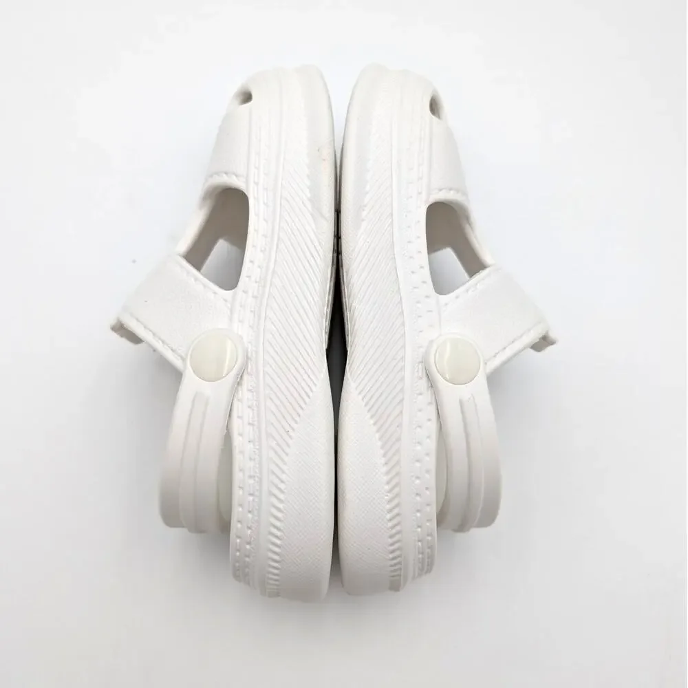 Harper Canyon Kai EVA Clogs Sandals Toddler Girls White Size US11M
